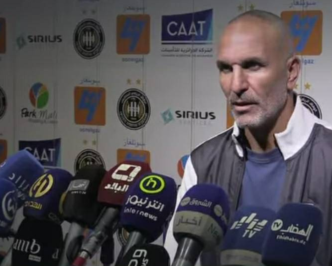 زاوي بعد الهزيمة أمام سطيف: فريقنا سيطر على اللقاء و خانته الفعالية أمام فريق لعب في الخلف